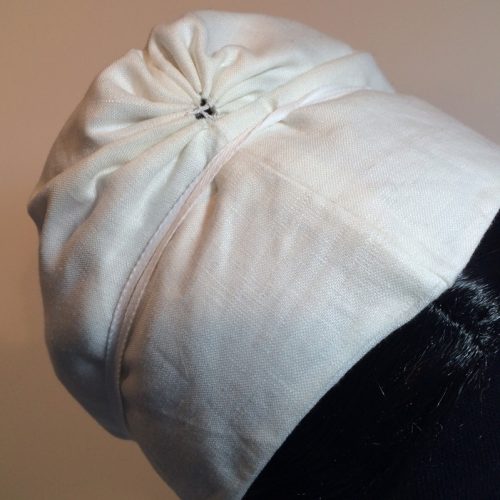 Plain linen coif - Image 2