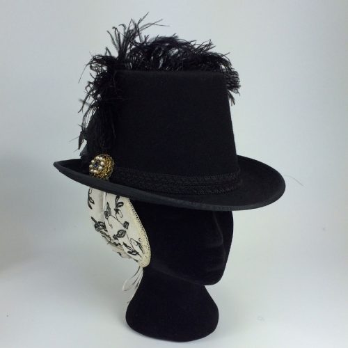 Flat topped Hat #8 - 23.5" - Image 2