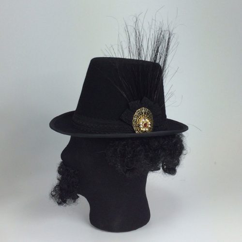 Flat topped Hat #9 - 22.75" - Image 2