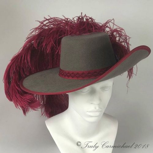 Cavalier Hat #4 - 22 3/4" - Image 3