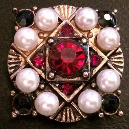 Antique Gold w/ Ruby&Jet - Image 5