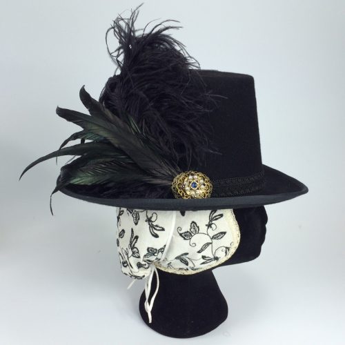 Flat topped Hat #8 - 23.5" - Image 7