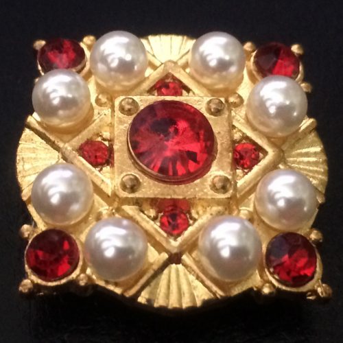 Bright Gold W/ Dark Ruby - Image 5