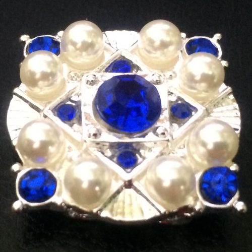 Bright Silver w/Sapphire - Image 2