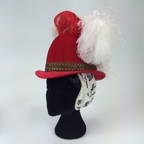 Pleated Hat #1 - 22.75"