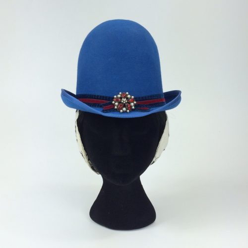 Round topped Hat #3 - 22 3/4" - Image 4