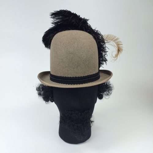 Round topped Hat #4 - 22 3/4" - Image 3