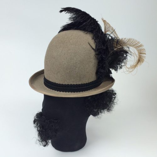 Round topped Hat #4 - 22 3/4"