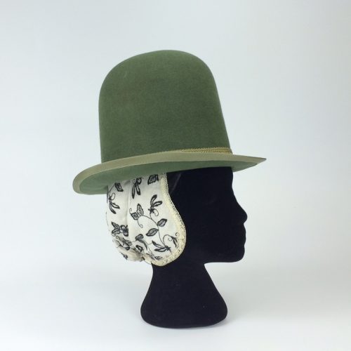 Round topped Hat #9 - 23 3/8 - Image 2