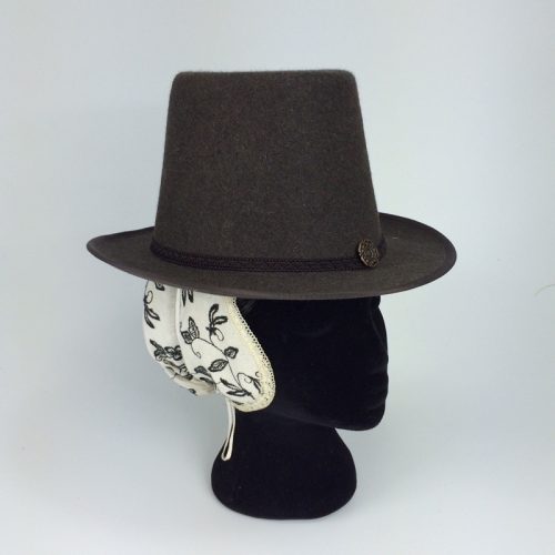 Flat topped hat #10 - 22.5" - Image 7