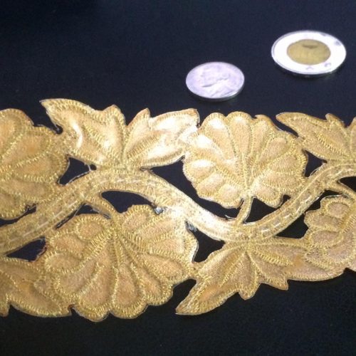 2.2" metallic cutwork trim - Image 4