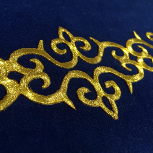 2.8" metallic cutwork trim - Image 4