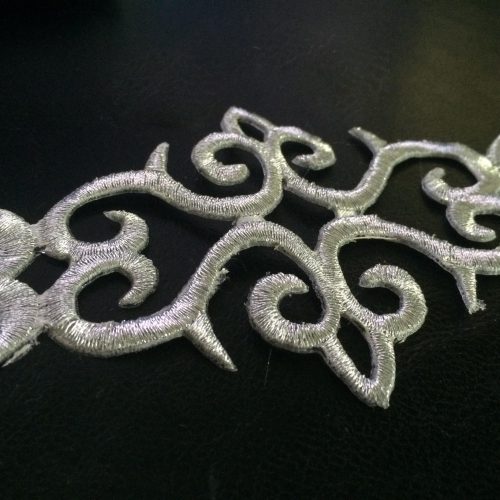 2.8" metallic cutwork trim - Image 7