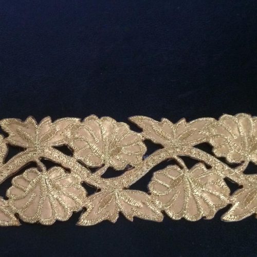 2.2" metallic cutwork trim - Image 2