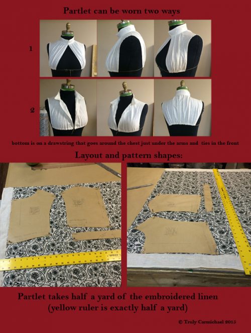 Truly's 16th Century Partlet Pattern - Image 2