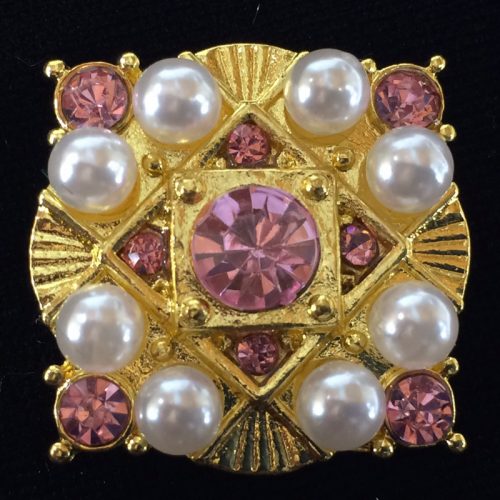 Bright Gold w/ pink