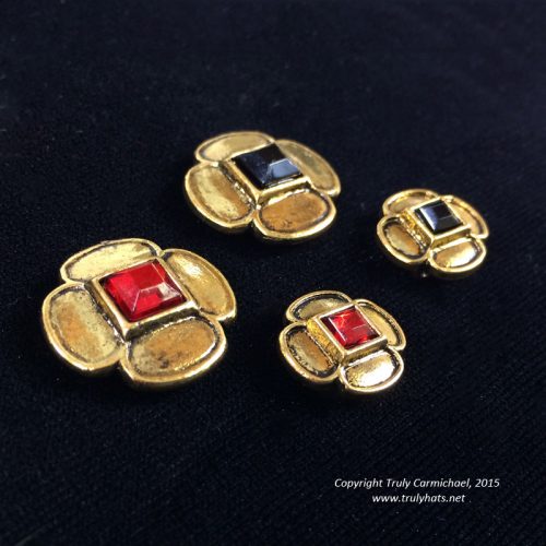 Katherine Parr Replica quatrefoil ouches - Image 2
