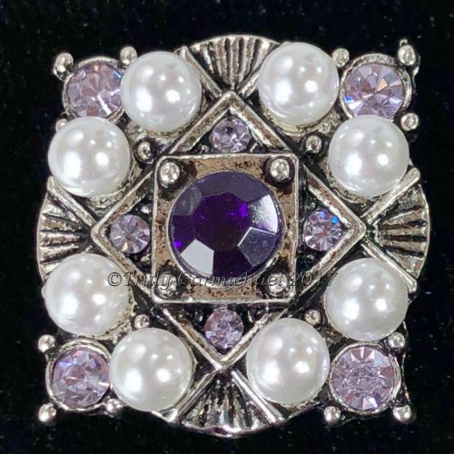 Antique Silver w/ Lavender and Amethyst (limited!)
