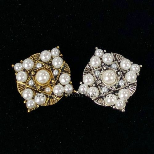Antique Silver w/ all pearls - Image 5