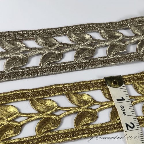 2" laurel cutwork trim - Image 2