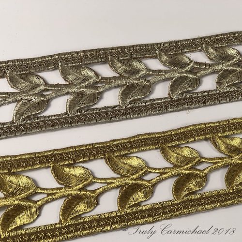2" laurel cutwork trim - Image 3