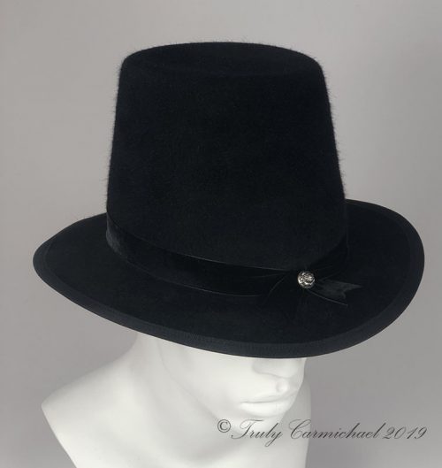 Flat topped Hat #3 - 23 1/8" - Image 2