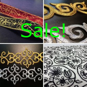 Trims and fabrics